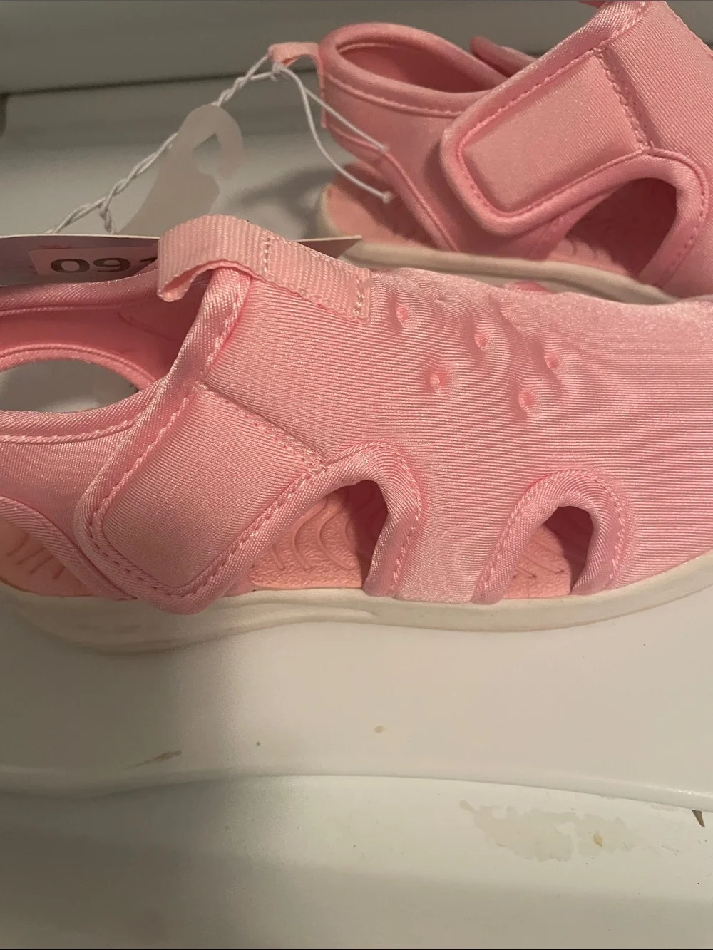 Kids Pink Water-Friendly Slip-On Sandals